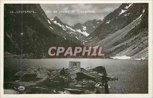 Cartes postales Cauterets Lac de Gaube et Vignemale