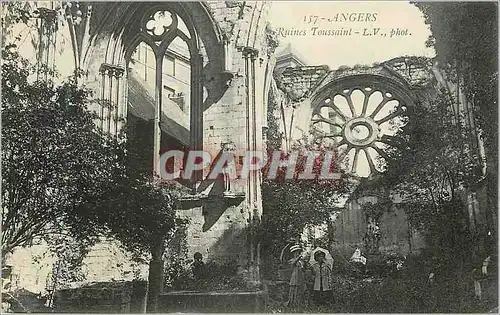 Cartes postales Angers Ruines Toussaint L V