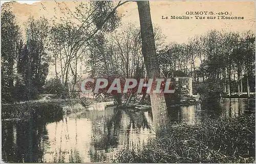 Cartes postales Ormoy (S et O) Le Moulin Vue sur l'Essonne