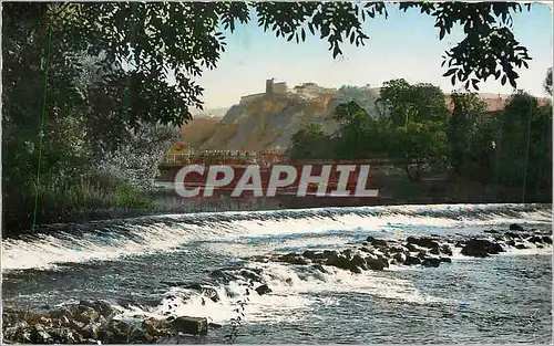 Cartes postales moderne Besancon (Doubs) Barrage sur le Doubs vu depuis la Promenade Micaud