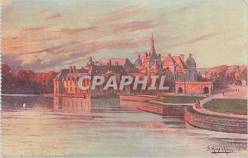 Cartes postales Chateau de Chantilly