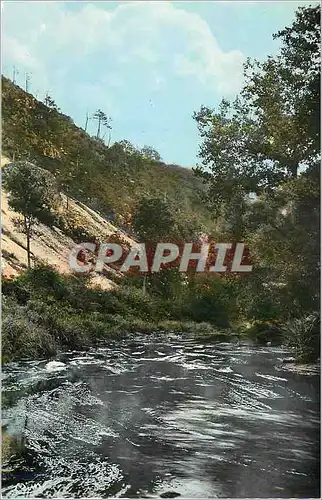 Cartes postales moderne St Leonard-des-Bois (Sarthe) La Sarthe au pied du Haut-Fourche