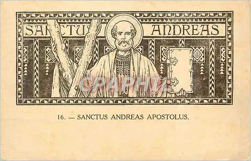 Ansichtskarte AK Sanctus Andreas Apostolus