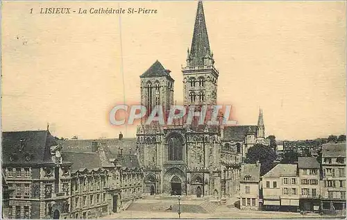 Cartes postales Lisieux La Cathedrale St Pierre