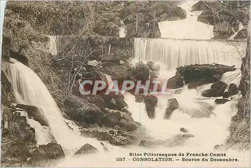 Cartes postales Site Pittoresque de Franche Comte Consolation Source du Dessoubre