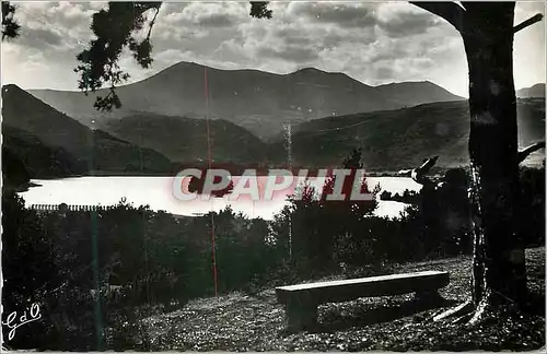 Cartes postales moderne L'Auvergne Le Lac Chambon et la Chaine des Monts-Dore Sancy