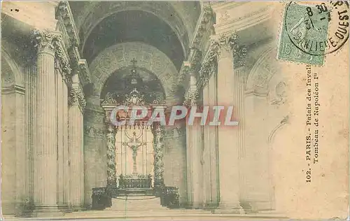 Cartes postales Paris Palais des Invalides Tombeau de Napoleon Ier