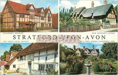 Cartes postales moderne Stratford Upon Avon Anne Hathaway's cottage Shakespeare