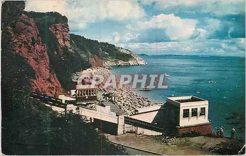 Cartes postales moderne Oddicombe Beach and Cliff Railway