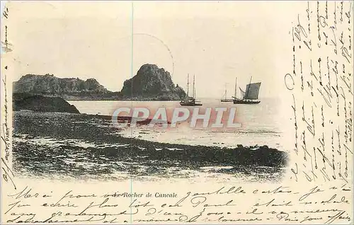 Cartes postales Pornichet Loire Le rocher de Cancale (carte 1900)