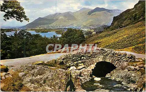 Moderne Karte Ashness Bridge and Skiddaw Derwentwater