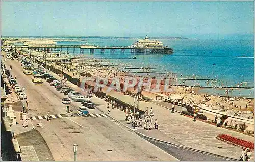 Moderne Karte The beach and Pier Eastbourne