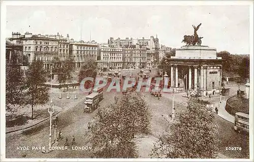 Moderne Karte London Hyde Park Corner