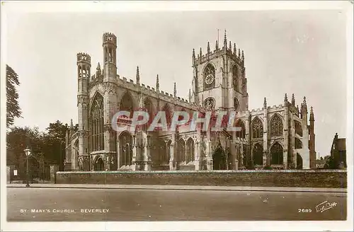 Cartes postales moderne Beverley Mary's Church