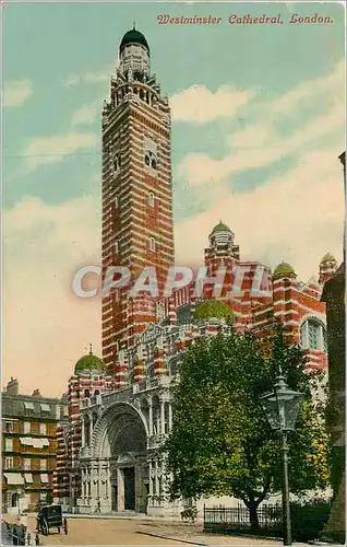 Moderne Karte London Westminster Cathedral