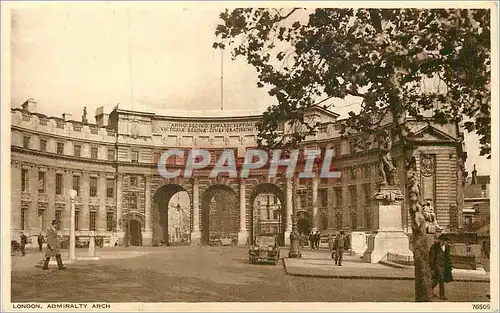 Moderne Karte London Admiralty Arch