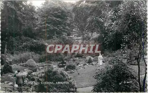 Cartes postales moderne Johnston Garden Aberdeen