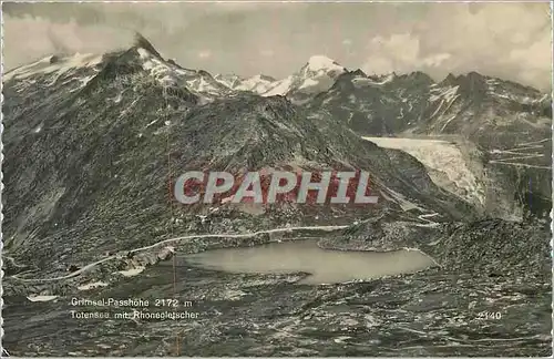Cartes postales moderne Totensee mit Rhoneglestscher