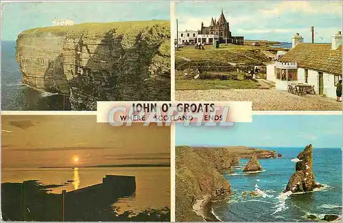 Cartes postales moderne John o Groats Where Scotland Ends