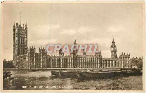 Moderne Karte The Houses of Parliament London