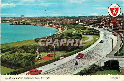 Cartes postales moderne Westgate Sea Road and St Mildred's Bay