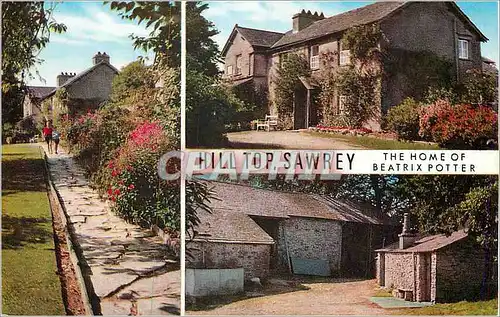 Moderne Karte Hill Top Sawrey The Home of Beatrix Potter
