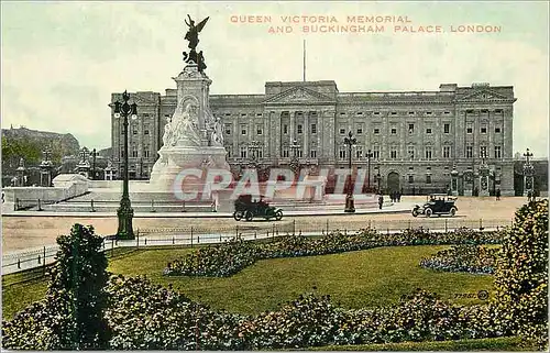 Cartes postales Queen Victoria Memorial and Buckingham Palace London