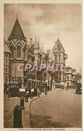 Cartes postales The Law Courts Strand London