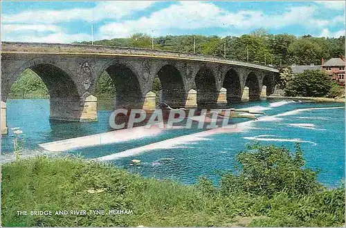 Cartes postales moderne The Bridge and river tyne Hexham