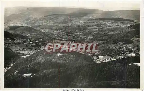 Cartes postales Ballon d'Alsace Vue vers la vallee de la Moselle