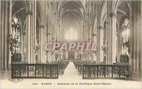 Ansichtskarte AK Nancy Interieur de la Basilique Saint-Epvre