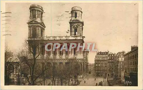 Ansichtskarte AK Les Petits tableaux de Paris L'Eglise Saint-Sulpice