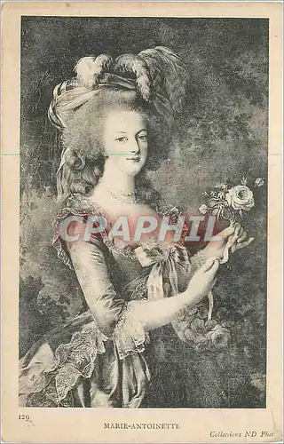 Cartes postales Marie Antoinette