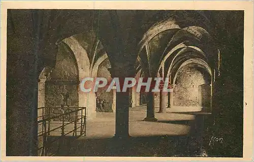 Cartes postales Mont Saint Michel Abbaye Le promenoir