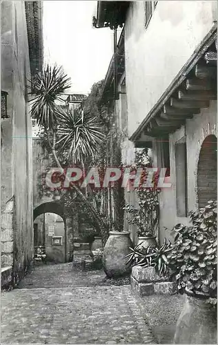 Cartes postales moderne Cagnes-Sur-Mer Rue du Vieux Cagnes et la Porte St Roch