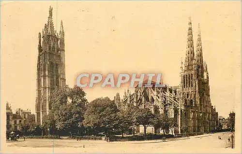 Cartes postales Bordeaux La Cathedrale et la Tour Pey Briand