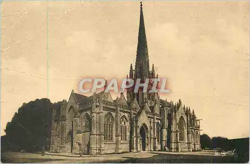 Ansichtskarte AK La Normandie Pittoresque Carentan (Manche) Eglise N D