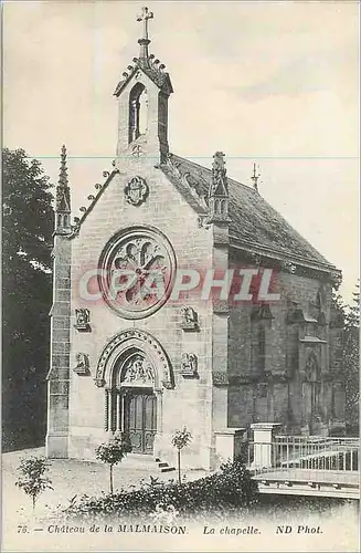 Cartes postales Chateau de la Malmaison (Seine-et-Oise) La chapelle  Napoleon 1er