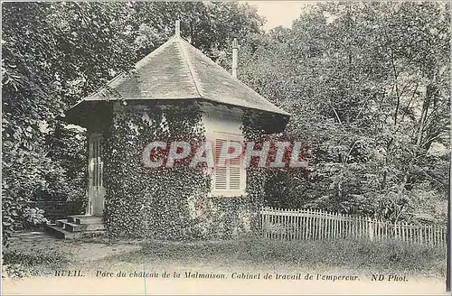 Ansichtskarte AK Rueil Parc du Chateau de la Malmaison Cabibet de travail de l'empereur Napoleon 1er