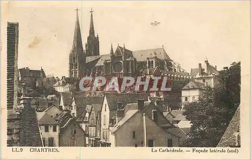 Ansichtskarte AK Chartres La Cathedrale Facade laterale