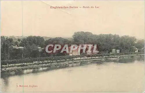 Ansichtskarte AK Enghien-des-Bains Bords du Lac