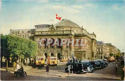 Cartes postales moderne Copenhague Le Theatre Royal
