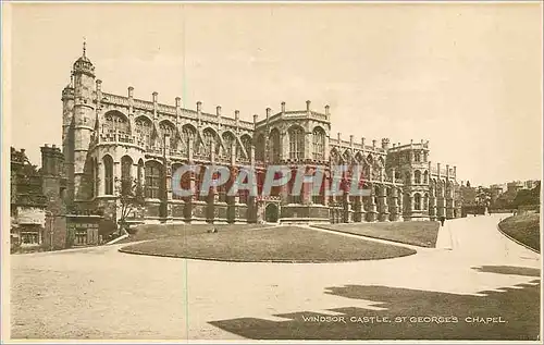 Cartes postales Windsor Castle St Georges