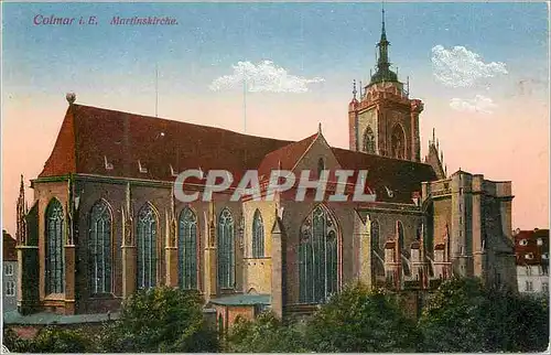 Cartes postales Colmar Martinskirche