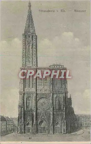 Cartes postales Strasbourg Munster