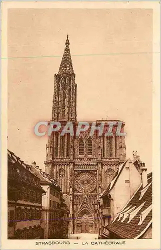 Cartes postales Strasbourg La Cathedrale