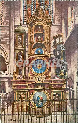 Cartes postales Strasbourg Horloge astronomique