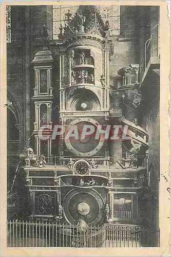 Cartes postales Strasbourg Horloge astronomique