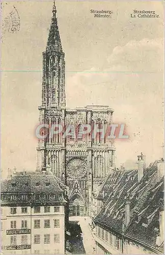 Cartes postales Strasbourg La Cathedrale