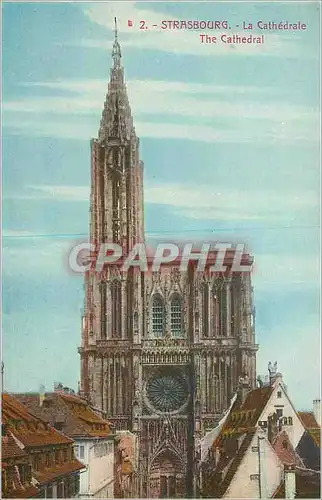 Cartes postales Strasbourg La Cathedrale